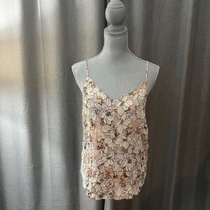 willow & root Floral Tank Top